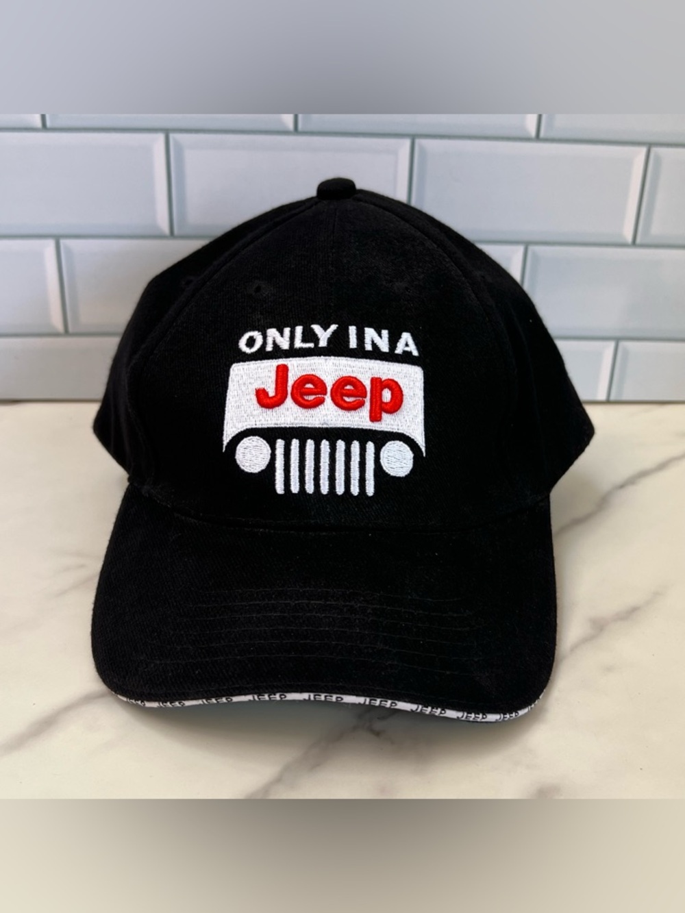 Brand New Without Tags Only In A Jeep Hat Adjustable Strap Back Official Jeep